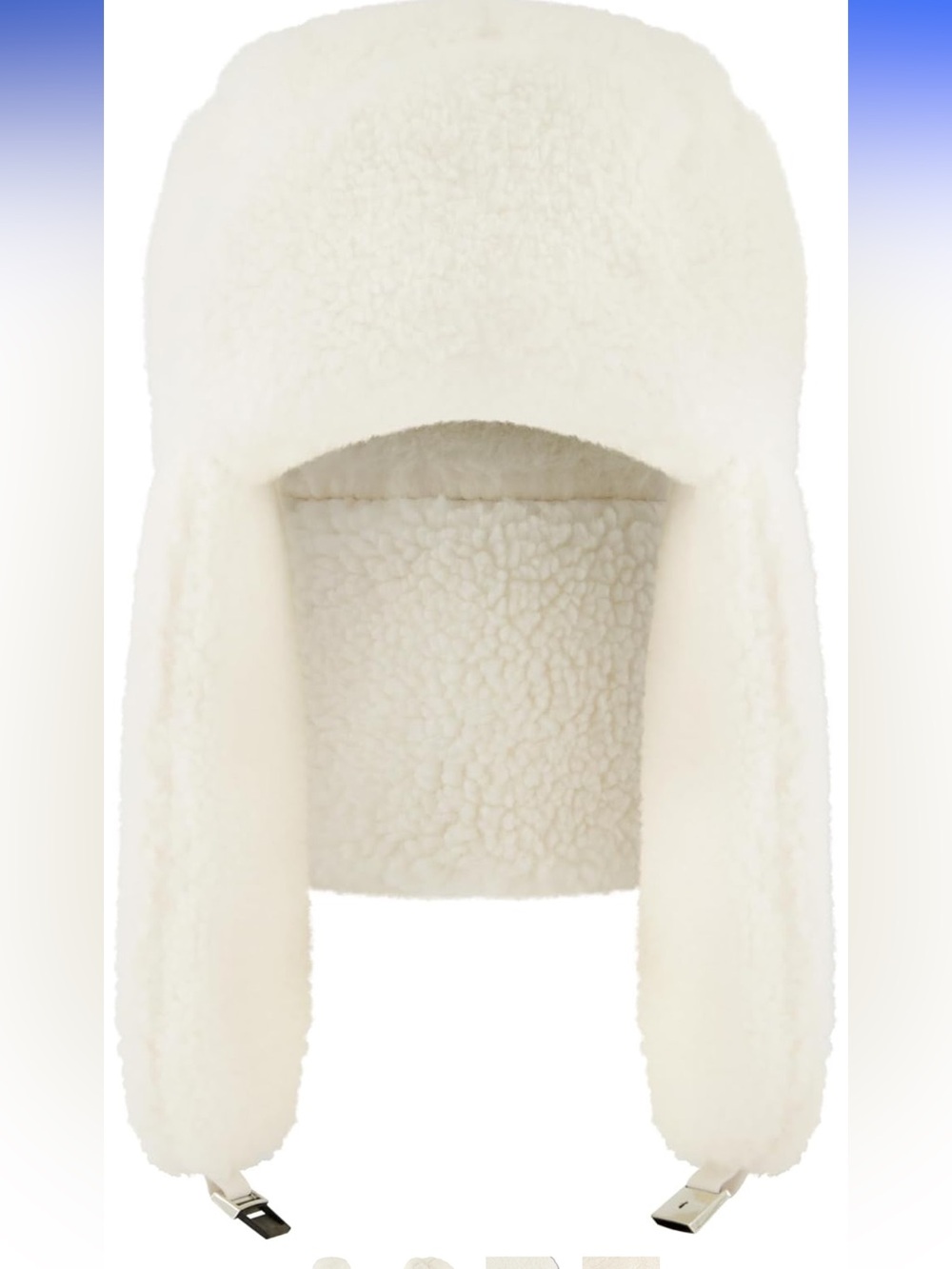 Spyder Sherpa Trapper Hat - Ivory